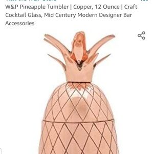 W&P Pineapple Tumbler 12oz Set (2) NIB